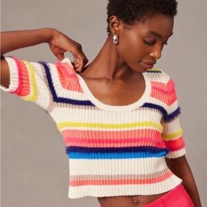 Maeve by Anthropologie Eyelash Sweater Size XXS